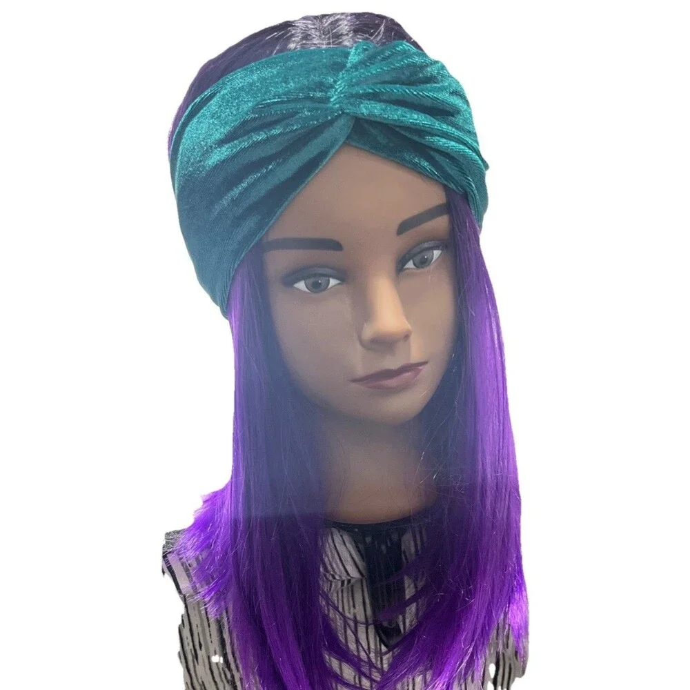 Claires green velvet